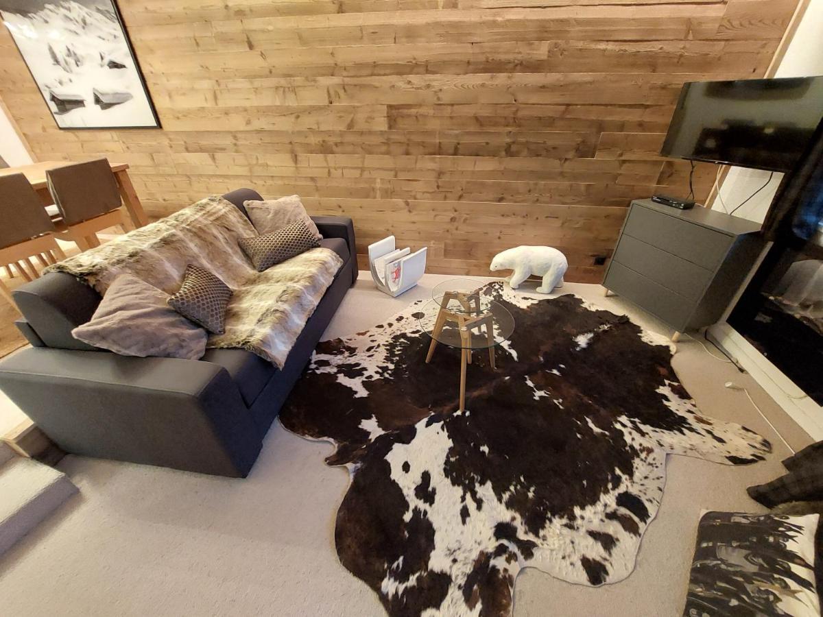 40M2 - Ski Aux Pieds - La Tania - Parking Couvert Ngoại thất bức ảnh